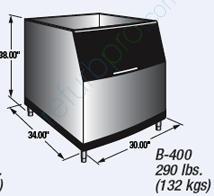 Manitowoc 290 lbs. Ice Bin